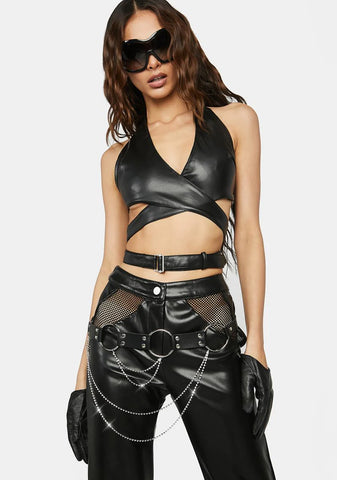 Hidden Tactics Rhinestone Waist Belt