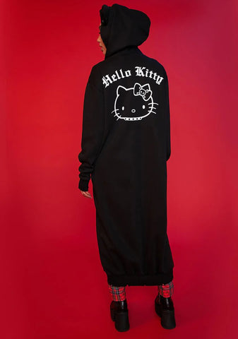 True To Myself Longline Hoodie