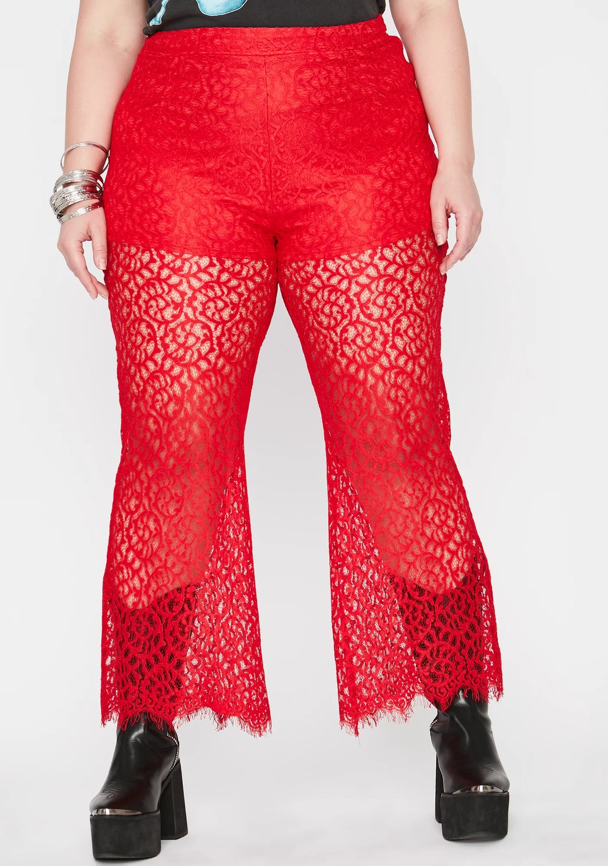 Hot Divine Desert Days Lace Pants
