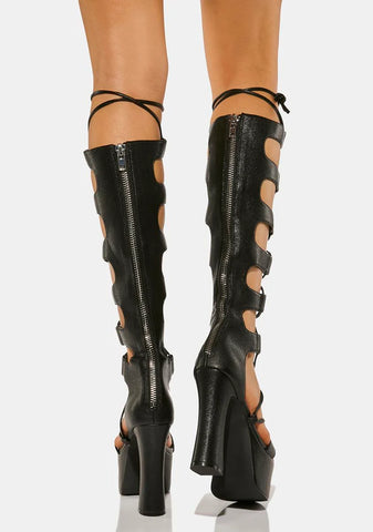 Survivor Platform Sandals