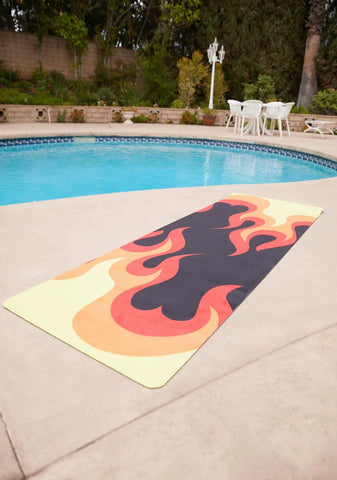 Hella Hot Flame Yoga Mat