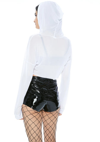 Just Enough Mesh Hoodie