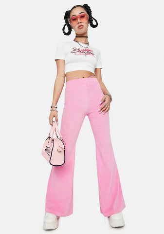 Candy Terry V-String Pants