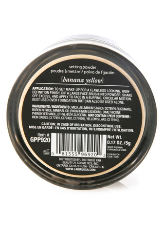 Banana Yellow HD Pro Setting Powder