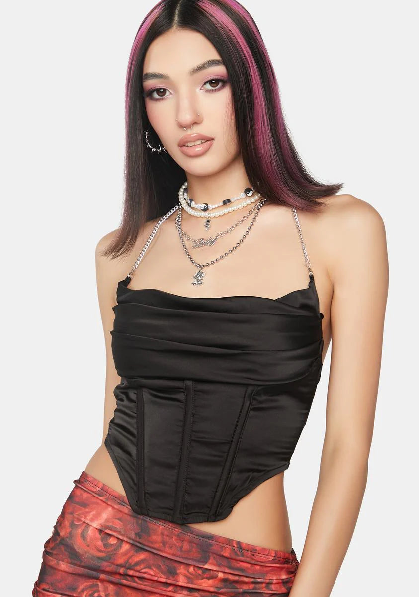 Nox Stylized Chic Corset Top
