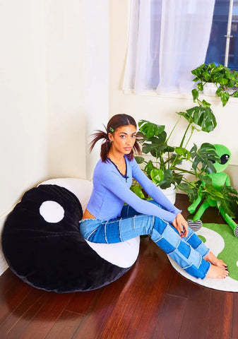 Zen Feels Yin Yang Floor Pillow
