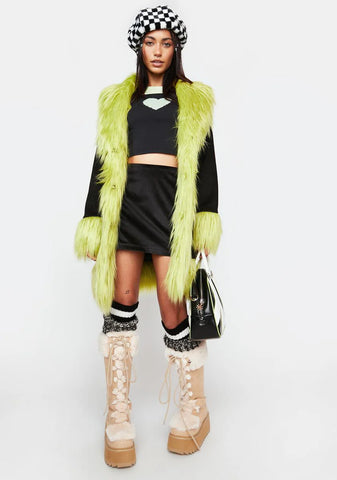 Shaggin' Ski Lodge Faux Fur Jacket