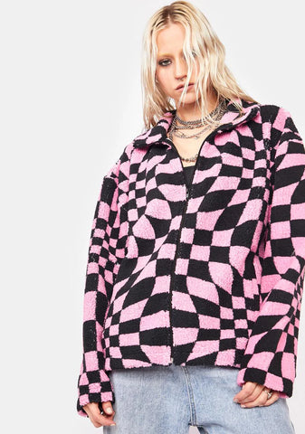 All Over Warp Jacket