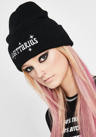 Sagittarius On The Brain Beanie