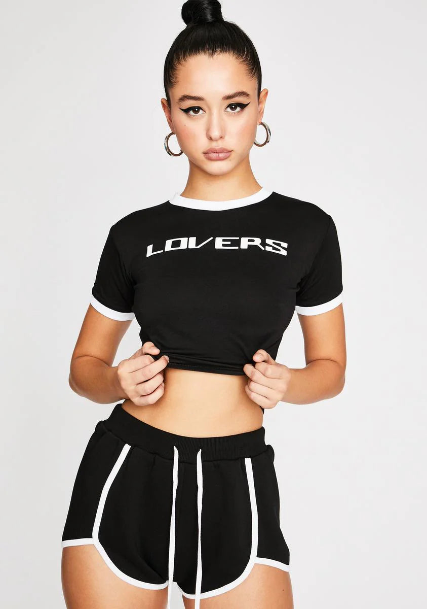 Luxe Lovers Hot Shorts Set