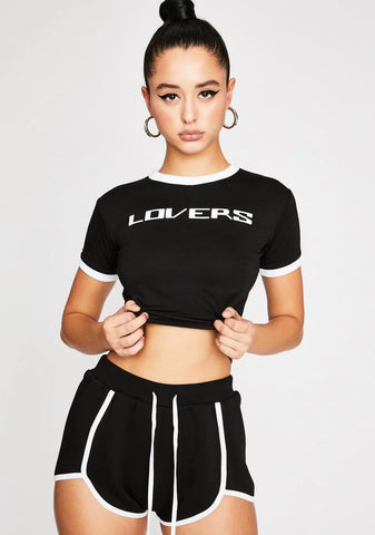 Luxe Lovers Hot Shorts Set