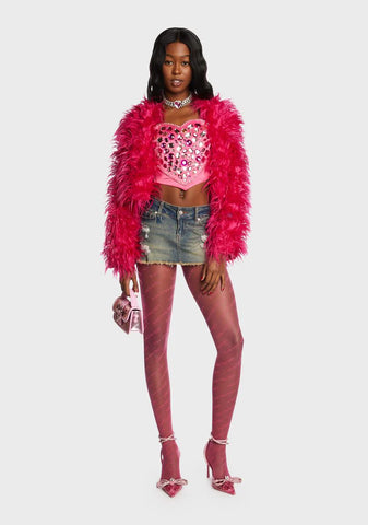 Dazzle Me Corset Top