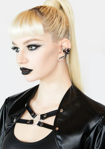 Fatal Attraction Swirl Ear Cuffs