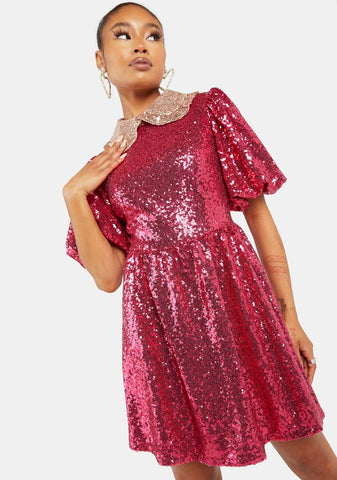 Steller Sequin Mini Dress