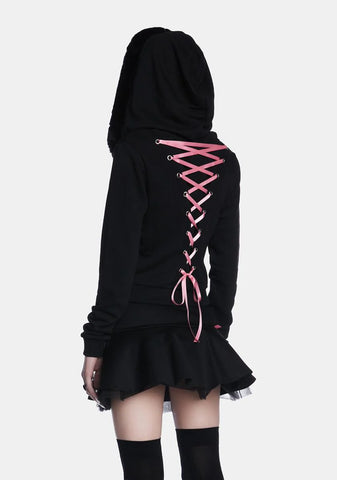 Sweet Bloodline Zip-Up Hoodie