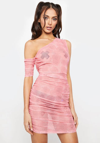 Rose Dirty Dancing Mini Dress