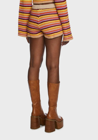 Sun Rebels Striped Shorts