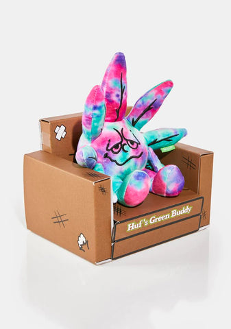 Green Tie Dye Plush