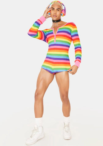 Slay The Day Long Sleeve Romper