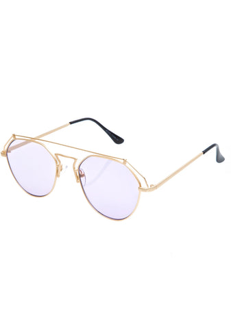 Violet Stephanie Matte Sunglasses