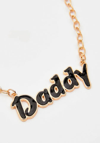 Hey Daddy Chain Necklace
