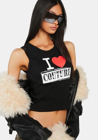 Fashionista Crop Tank