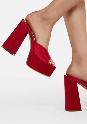 Love Me Down Heeled Mules