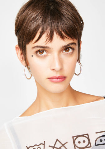 Never Enough Hoop Earrings