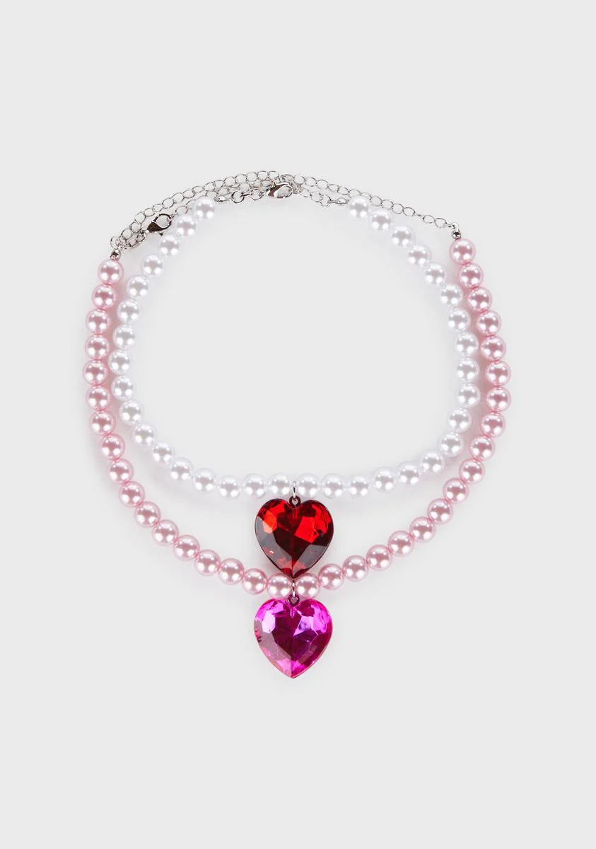 Two Become One Choker Set