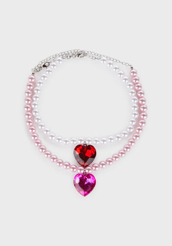 Two Become One Choker Set