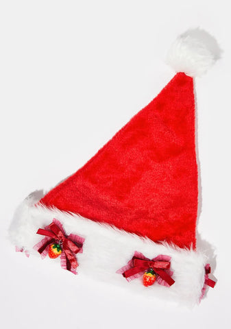 Tip Of The Tongue Santa Hat