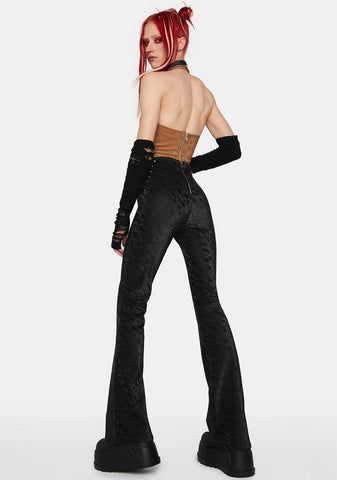 Currency Of Love Cut Out Pants