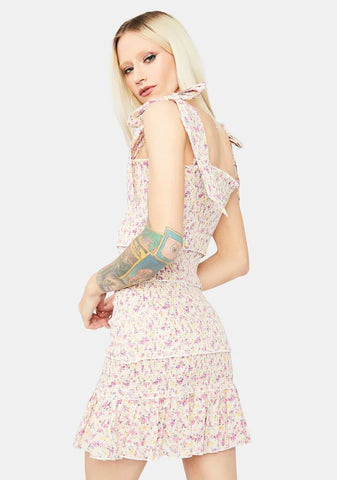 Fig Love What Matters Floral Mini Dress