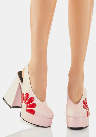 You The One Platform Heels