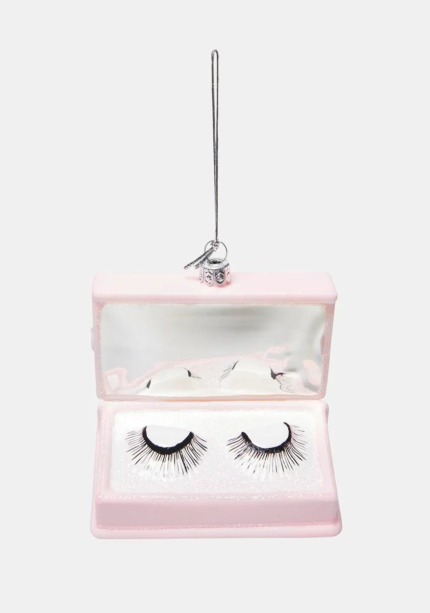 Lashes Be Long Ornament