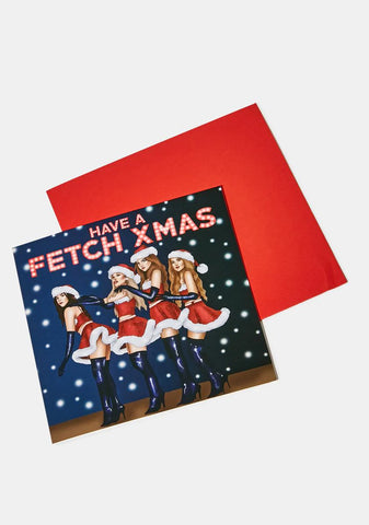 Have A Fetch Xmas Greeting Card