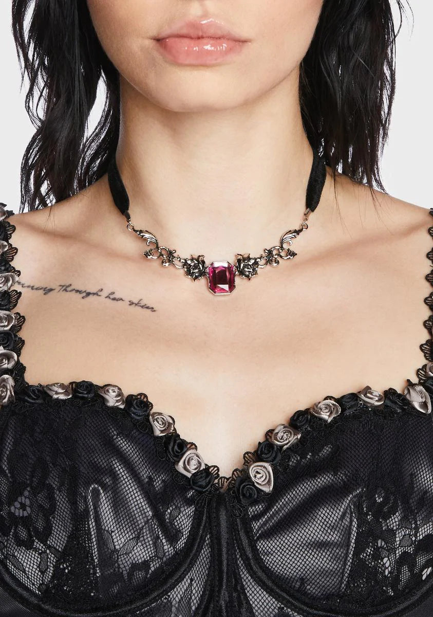 Sultry Union Crystal Necklace