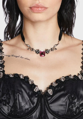 Sultry Union Crystal Necklace