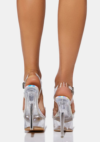 Chrome Bait The Bouncer Platform Heels