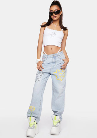 Maybe High Waist Jeans
