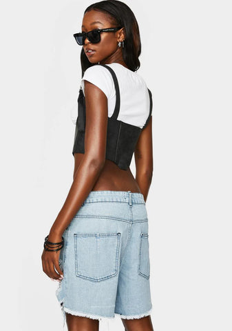 Always On Trend Denim Shorts