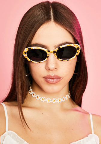 No Matter The Weather Oval Sunglasses