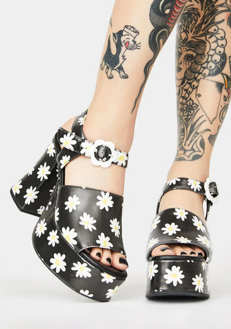 What's The Buzz Platform Heels