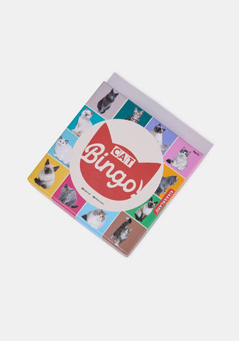 Cat Bingo Card Game