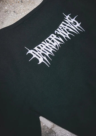 Filter Embroidered Crop Cardigan