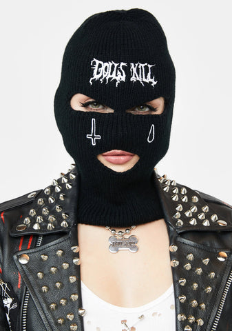 DK Logo Ski Mask