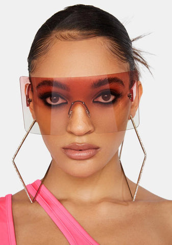 Candied What U Want Oversized Sunglasses