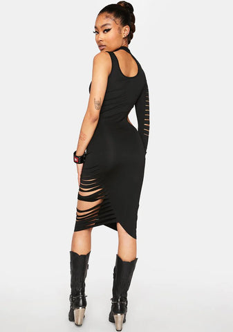 Wicked Fancy Me Cut Out Dress
