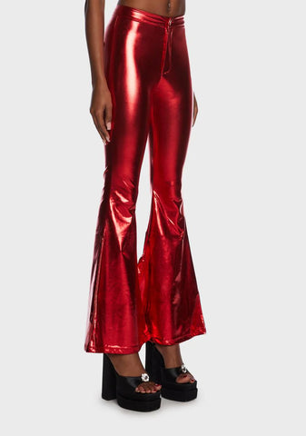 Fire Think Quick Vegan Leather Pants