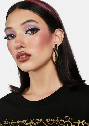 Heart And Soul Drop Earrings